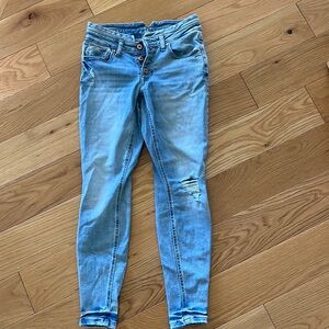 Edgely womens super skinny jeans mid rise